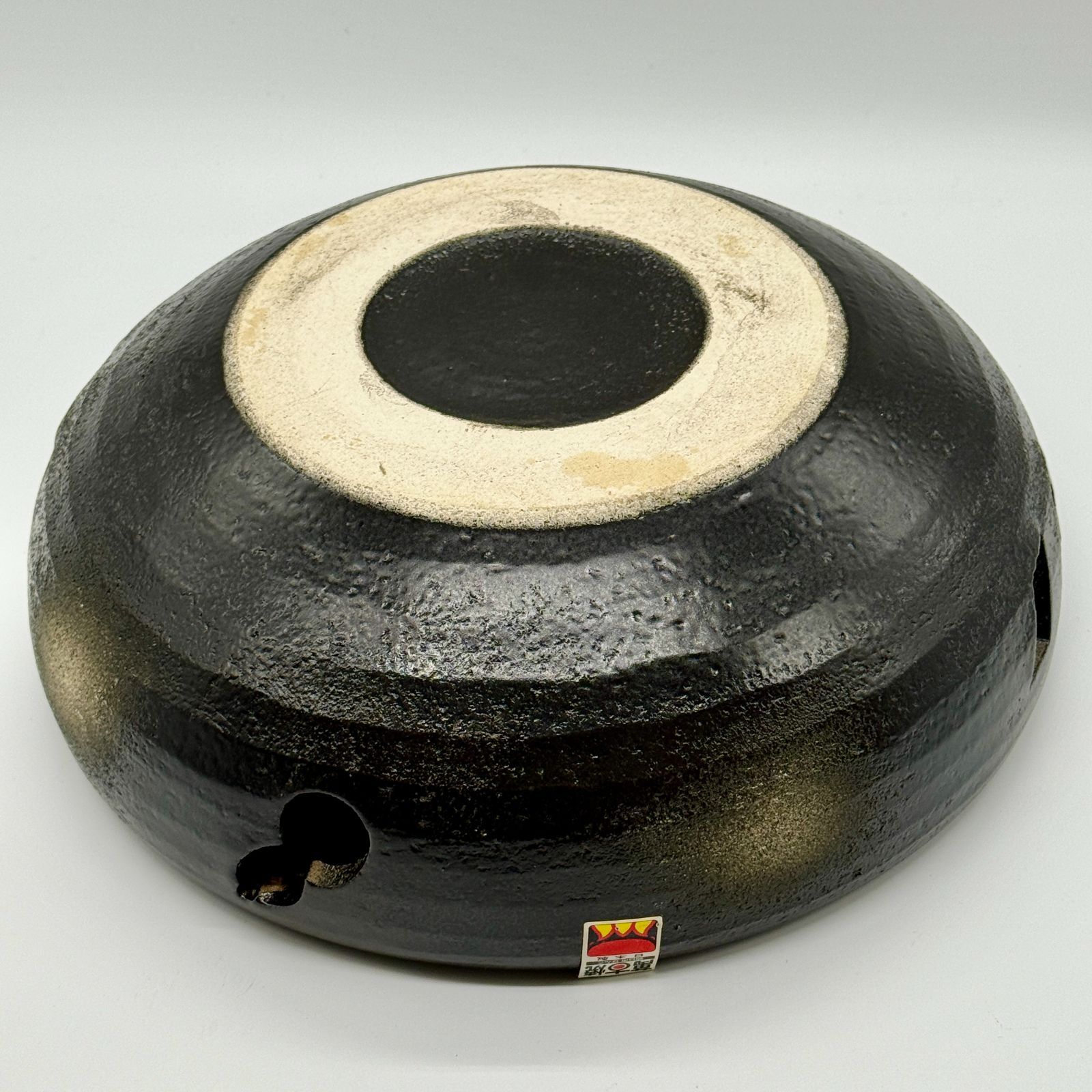 伊勢炭焼 萬古焼 卓上伊勢コンロ(黒) 10号 キャンプ アウトドア 水コンロ