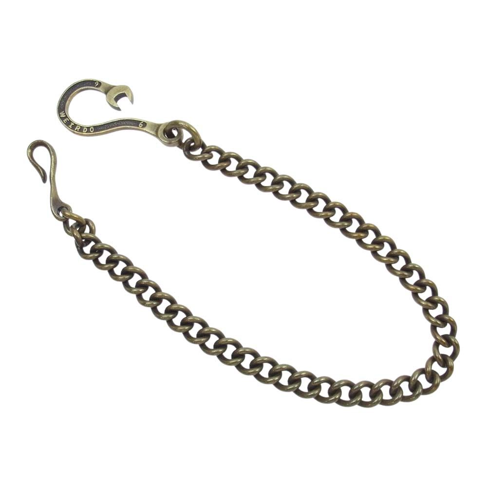 WEIRDO ウィアード ウォレットチェーン Spanner Wallet Chain 真鍮