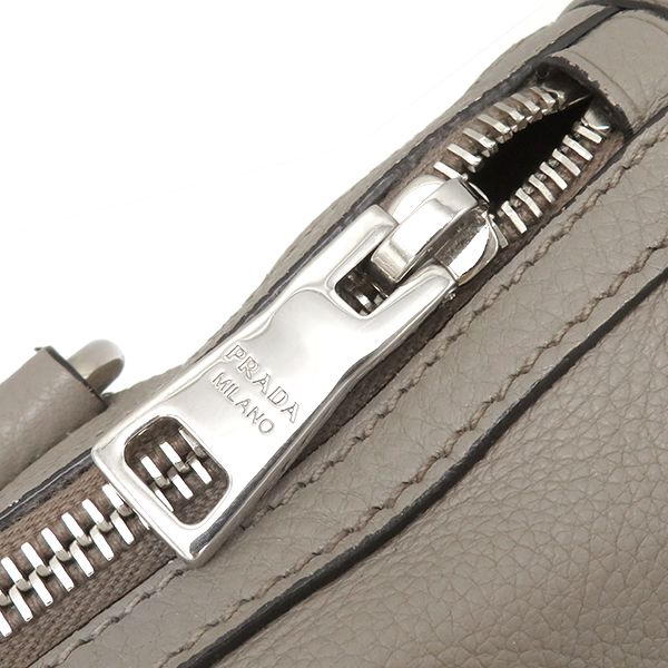 プラダ PRADA 2WAYバッグ ショルダーバッグ レザー グレージュ  
