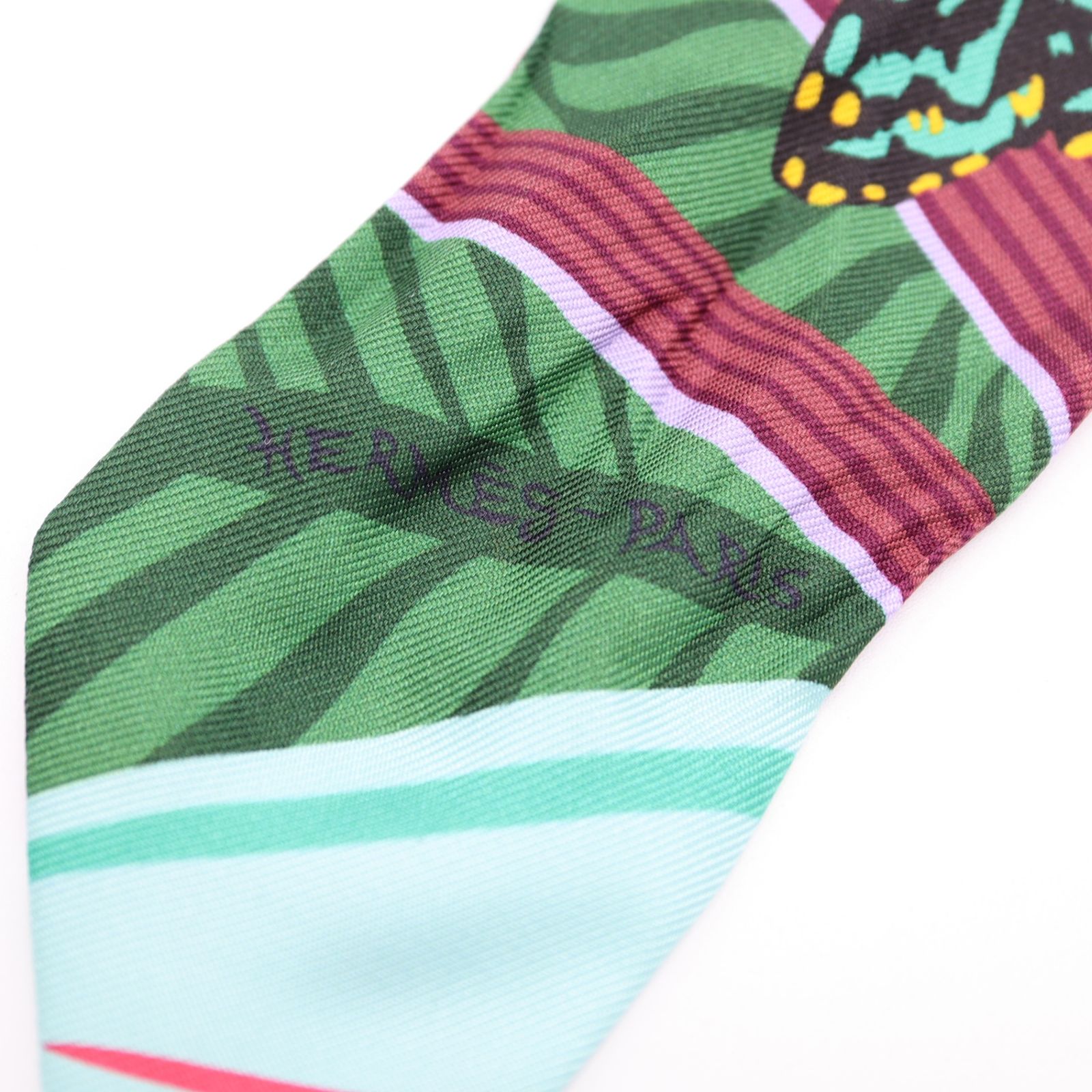 HERMES エルメス ツイリー ジャガー ケツァール Jaguar Quetzal 2018年