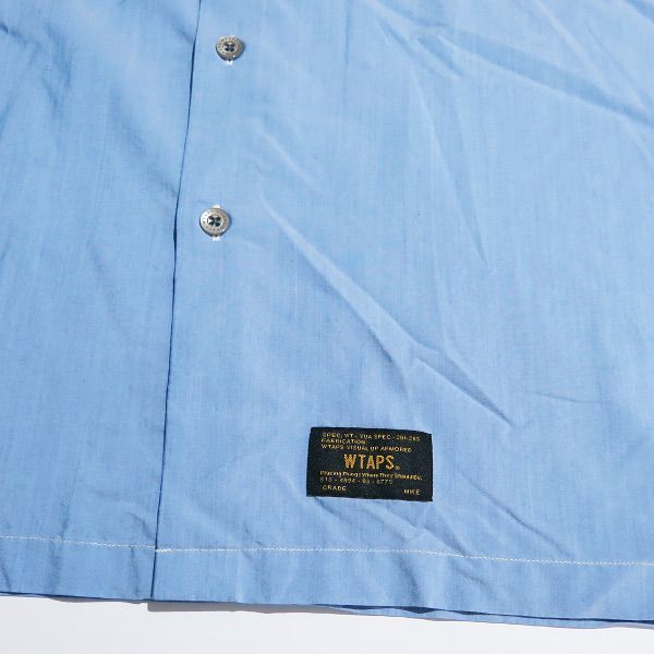 WTAPS ダブルタップス 17SS CELL SS/SHIRT.PORA.BROAD CLOTH.COOLMAX