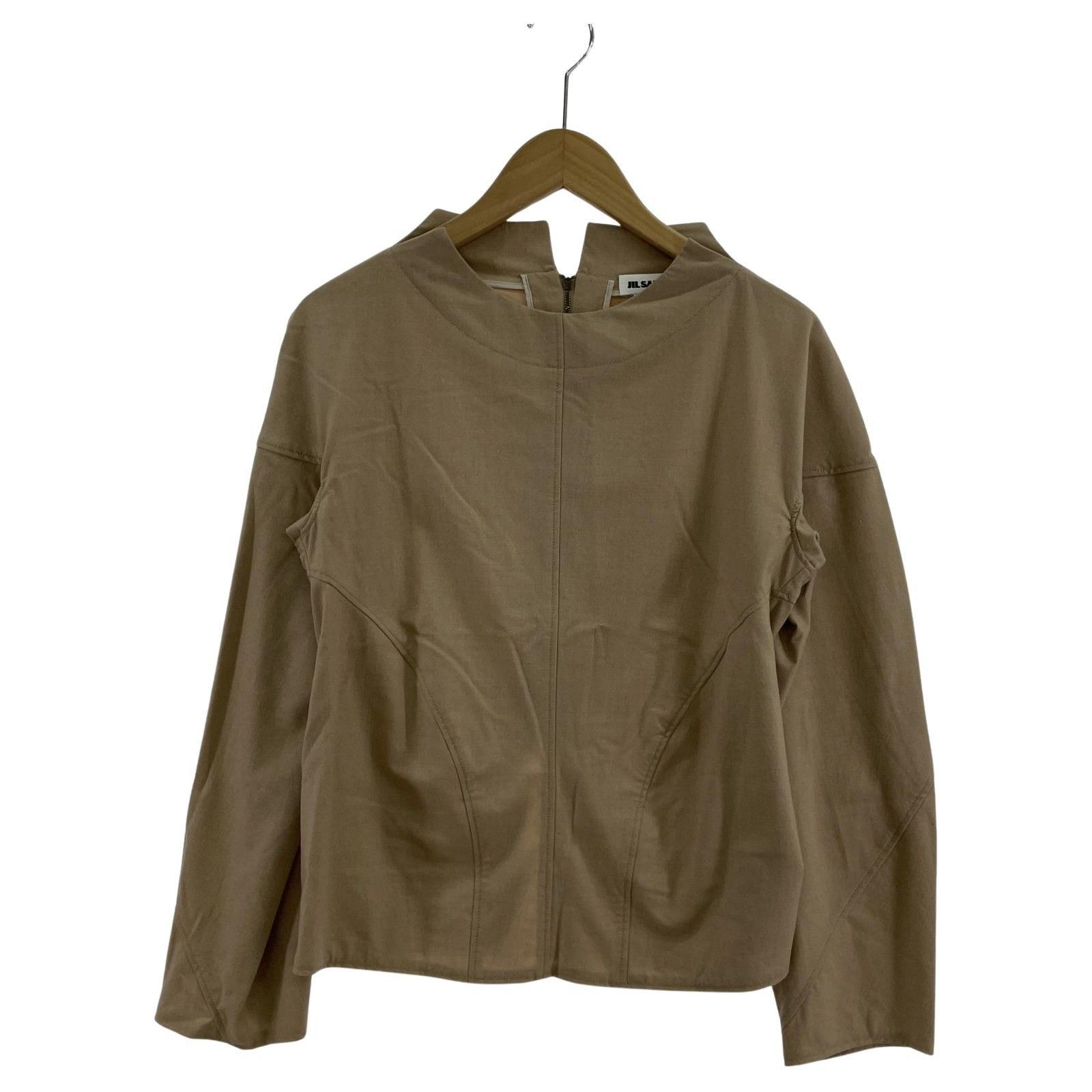 JIL SANDER 14SS バックジップジャケット 34 ベージュ - メルカリ