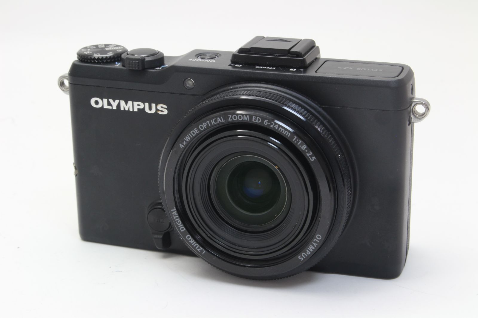 A (美品) OLYMPUS オリンパス STYLUS XZ-2 ブラック ver.1.3