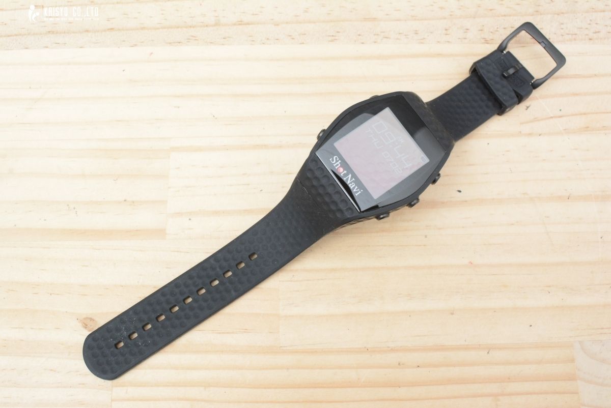 Shot Navi GPSナビウォッチ ブラック ショットナビ ゴルフ Shot