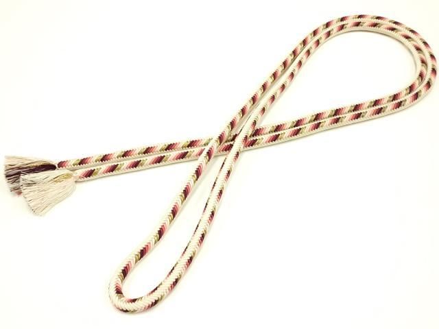 平和屋着物 上 有職組紐道明 帯締め 奈良組 丸胡蝶 金糸 宮内庁御用 国立博物館御用 東京芸術大学御用 AABA9867ay