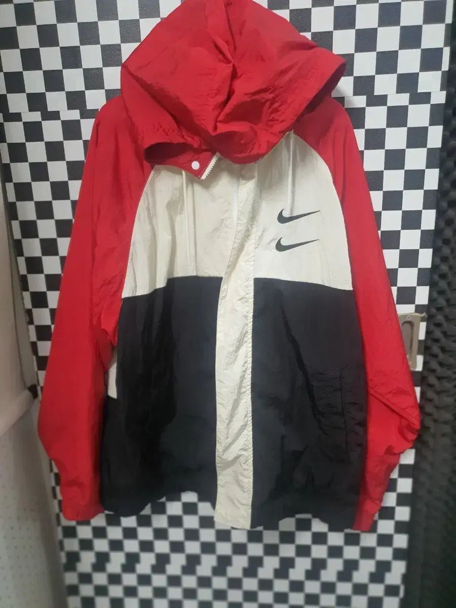 NIKE ナイキ Anorak アノラック ダブル SWOOSH スウッシュ ウィンドブレーカー XXL