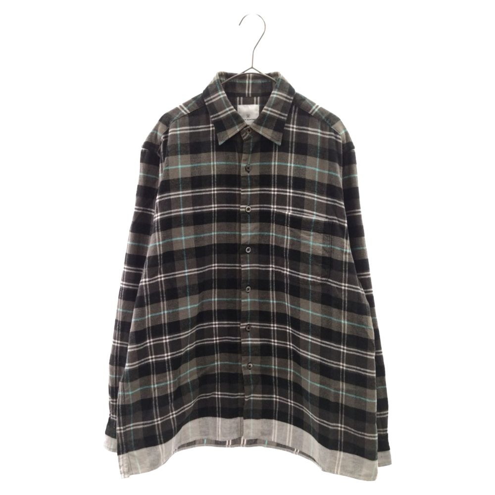 uniform experiment LINE BIG SHIRT テープライン uniform experiment LINE FLANNEL BIGSHIRT uniform experiment