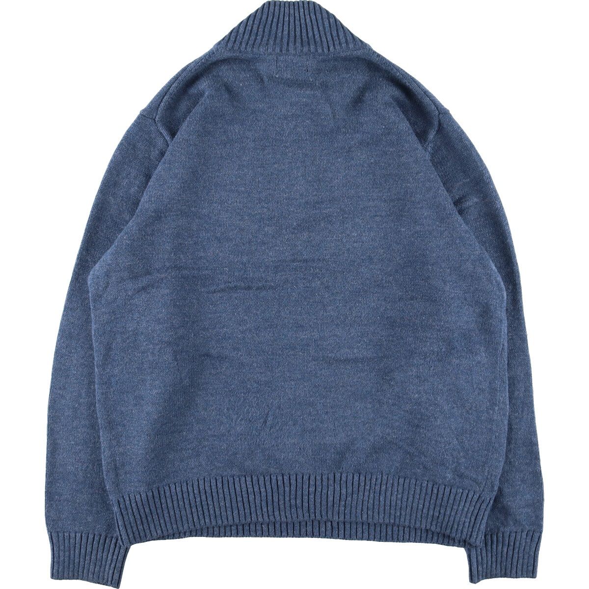 古着 エルエルビーン L.L.Bean コットンニットハーフジップセーター 