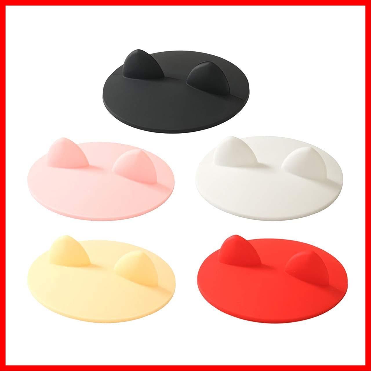 商品 マグカップカバー 猫耳 コップ 蓋 シリコン製 HAMILO 猫 カップ セット