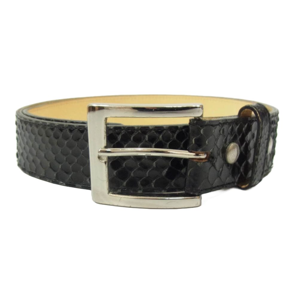 WACKO MARIA ワコマリア PYTHON LEATHER BELT パイソン レザー ベルト