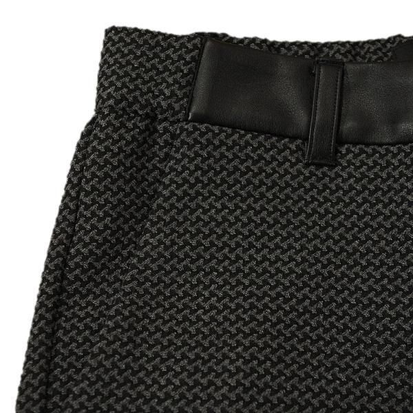 毎日セール価格を実現！ ムニタルプ MUNITALP レディース 秋冬 ドビーヘリンボンパンツ 005-73012