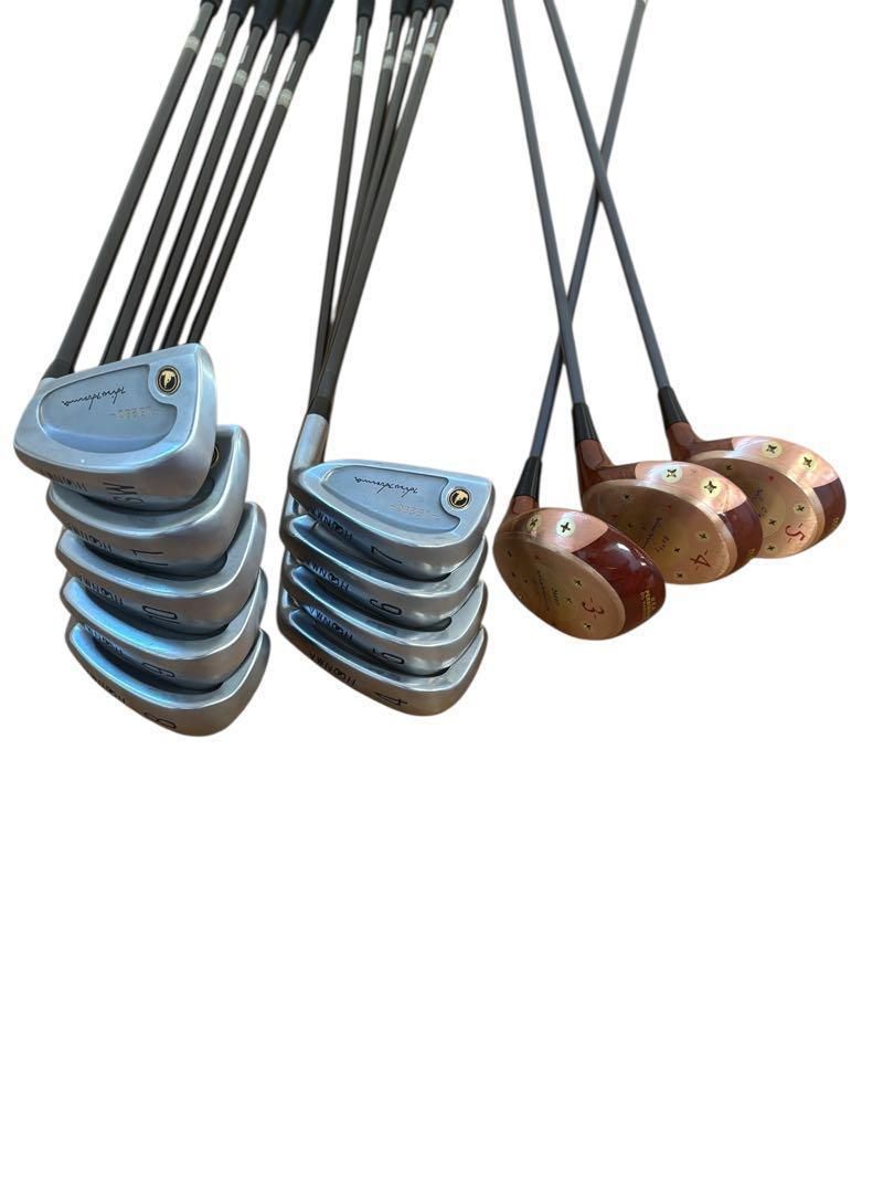 希少】HONMA LB280アイアン、パーシモンドライバー 11本セット - メルカリ