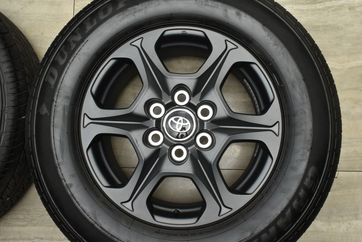 トヨタ ランドクルーザー300 GR 純正 18in 7.5J 60 PCD139.7 ダンロップ グラントレック AT23 265|65R18 ランクル 250 流用 TRITUETUBI_COM