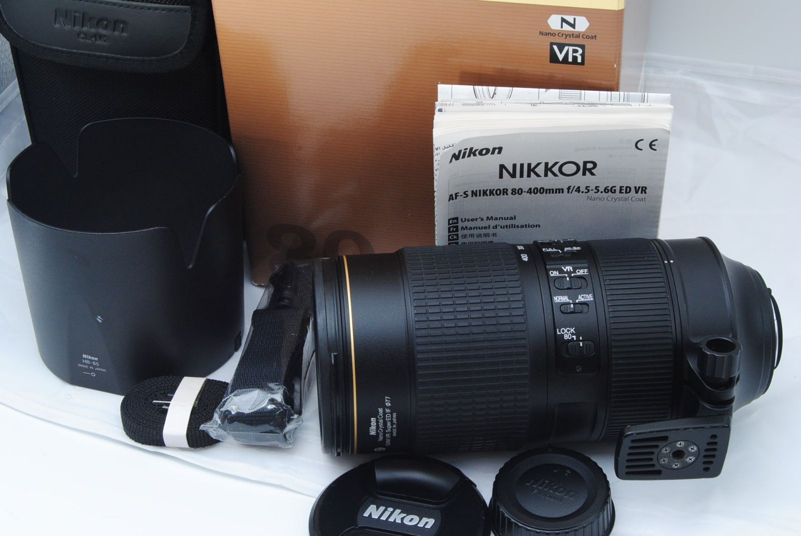 元 き Nikon AF-S NIKKOR 80-400mm f|4.5-5.6G ED VR フルサイズ対応