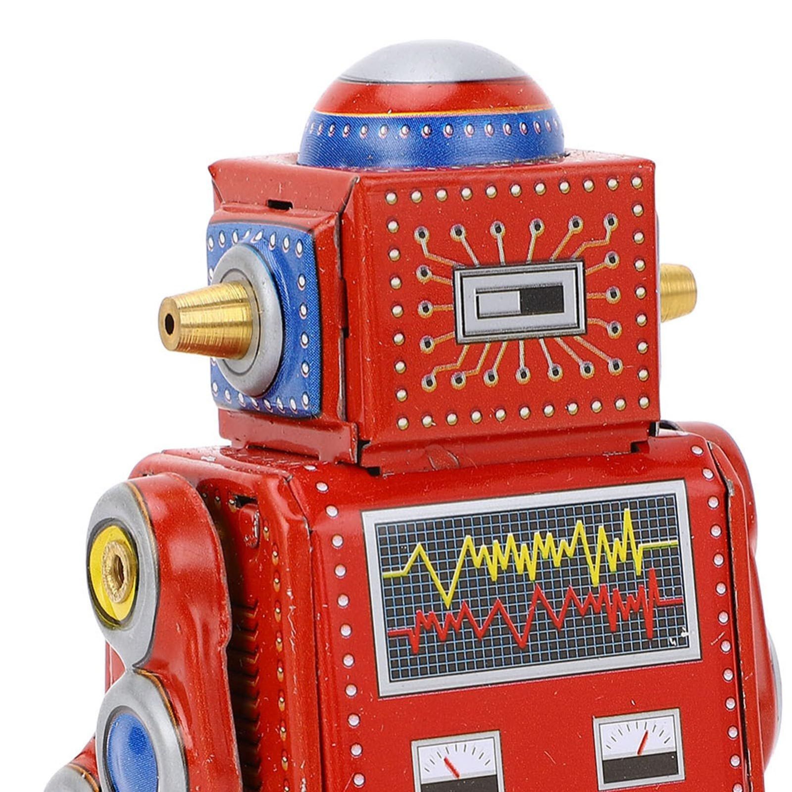 在庫セール】ゼンマイロボットおもちゃ、ヴィンテージメタル