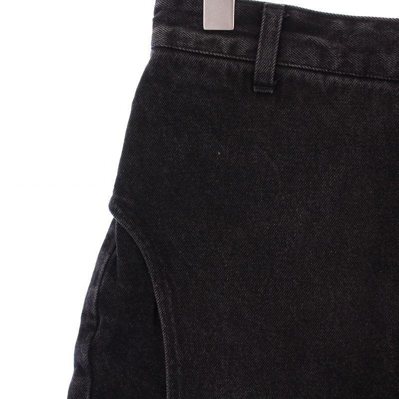 クラネ CLANE CIRCLE CUT LAYERED DENIM SKIRT サークルカット