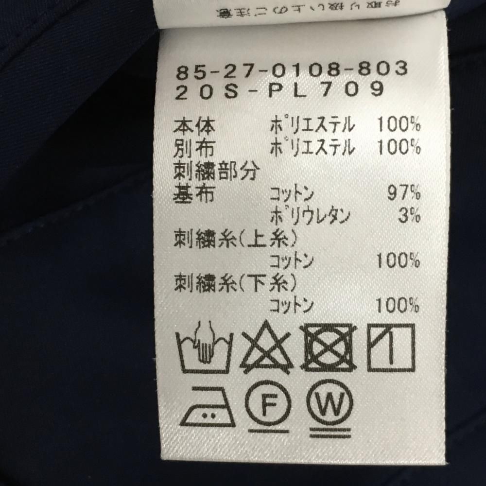 超美品】ビームスゴルフ スカート ネイビー サイド切替素材 レディース