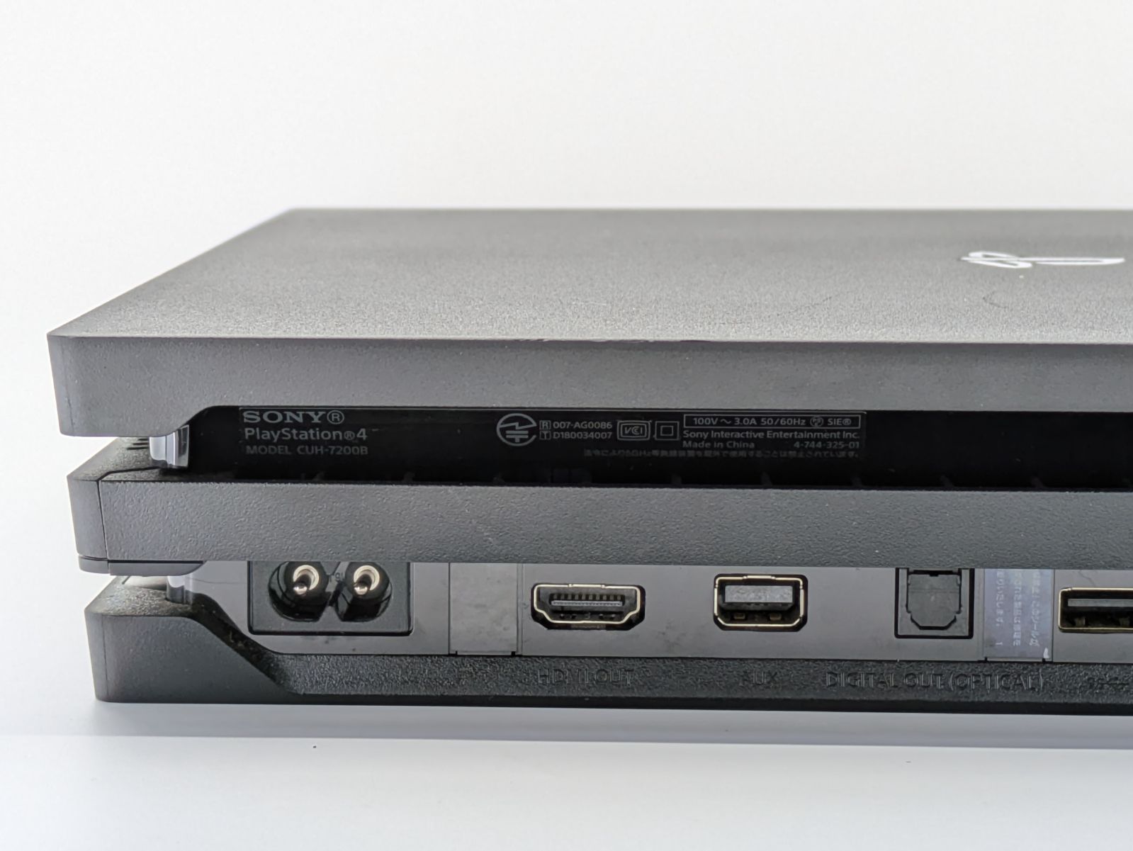 動作確認済 PS4 Pro 本体 1TB ブラック CUH-7200B FW10.5 初期化済 