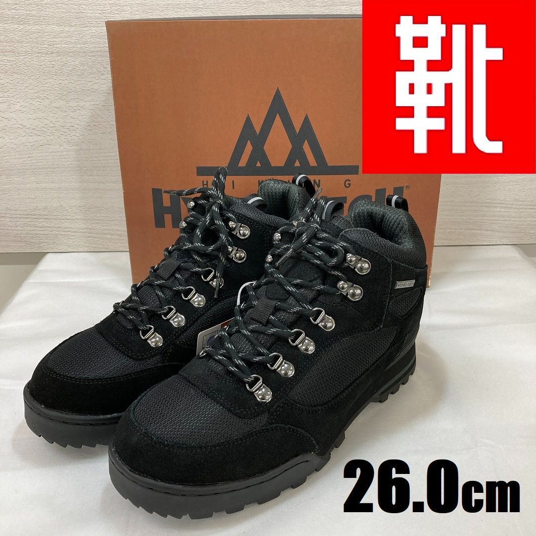 山水63 M-176□kutsu.com公式□HYDRO TECH HIKING / HYDR 6360/ブラック