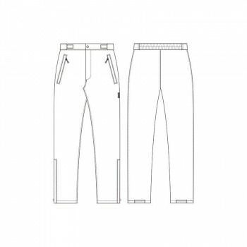 園芸用品 アイトス 全天候型パンツ(男女兼用) ブラック 010 6L 56316