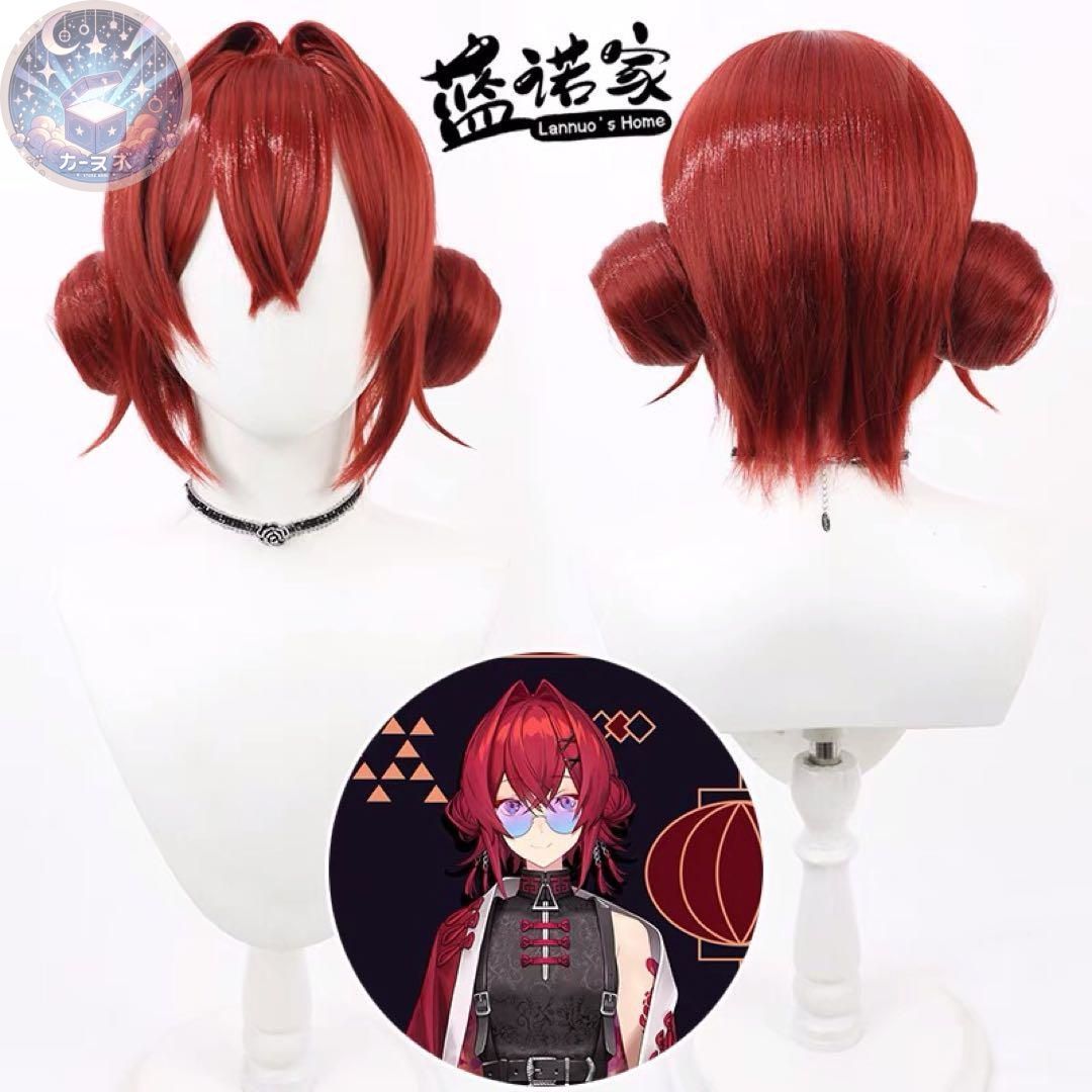 ♥ にじさんじ アンジュ カトリーナ チャイナ服 コスプレ 衣装 ウィッグ追加可 コスチューム ハロウィン仮装 イベント衣装 コスプレセット 高品質コスプレ 再現度高め