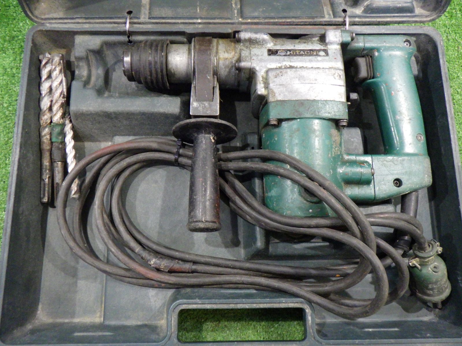 日立 ロータリーハンマドリル DH20VA HITACHI ケース破損あり 小型 