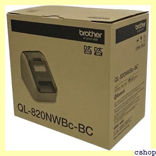 ブラザー x ビジコム 感熱ラベルプリンター QL-820NWBc-BC 長尺ラベル 
