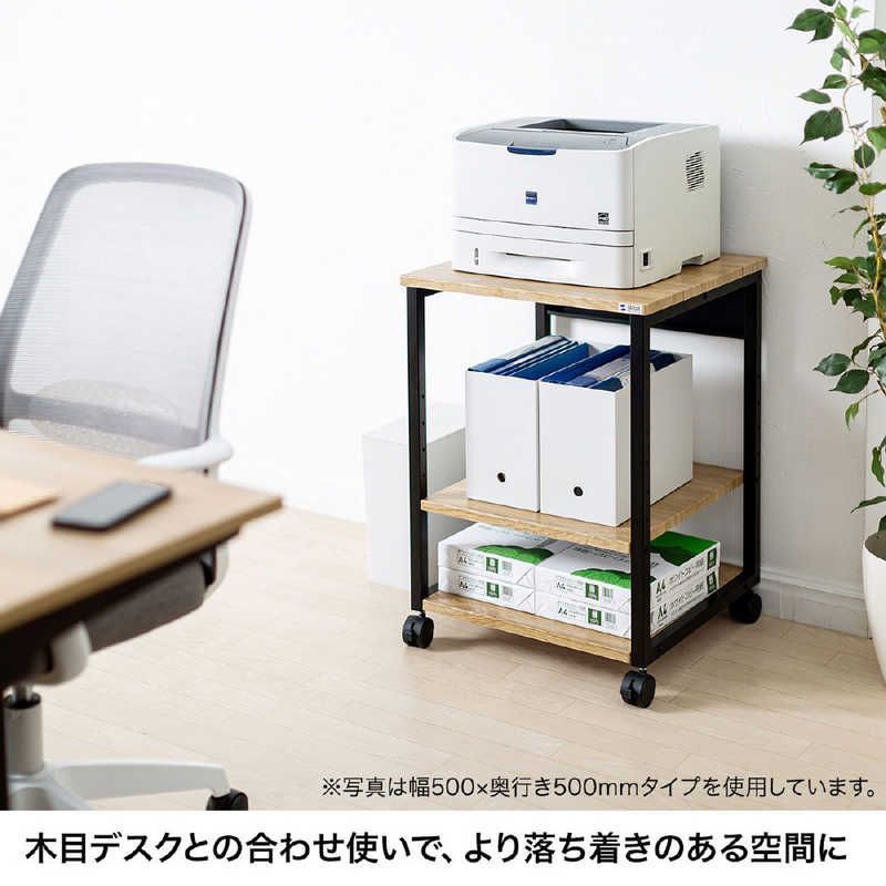 【緊急大幅値下げ！】 送料無料 ♥ 未開梱 サンワサプライ 木目調プリンタスタンド Ｗ６００ LPS-117LM 新作入荷中。