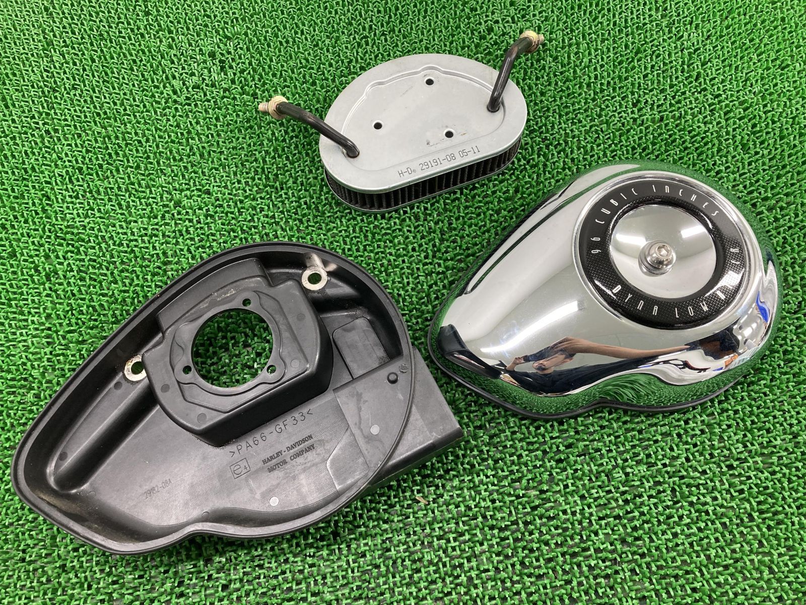 こと FXDL1580 エアクリーナーボックス ハーレー 純正 中古 バイク