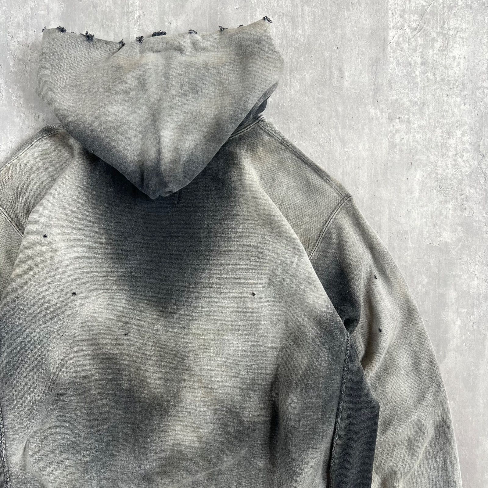 BOW WOW × NUBIAN バウワウ ヌビアン HARD AGEING HOODIE ヴィンテージ 