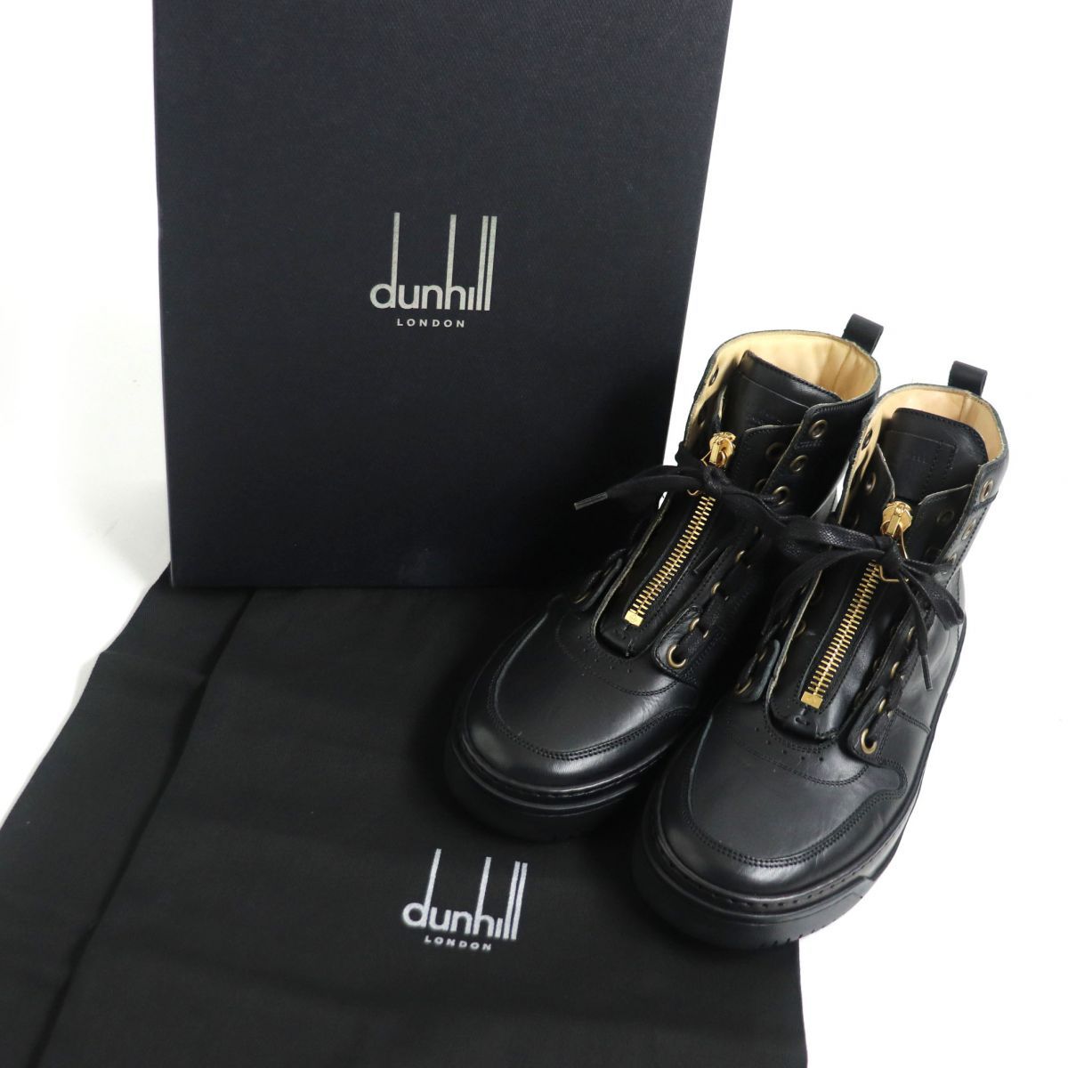 未使用品□dunhill/ダンヒル センタージップ/レースアップ