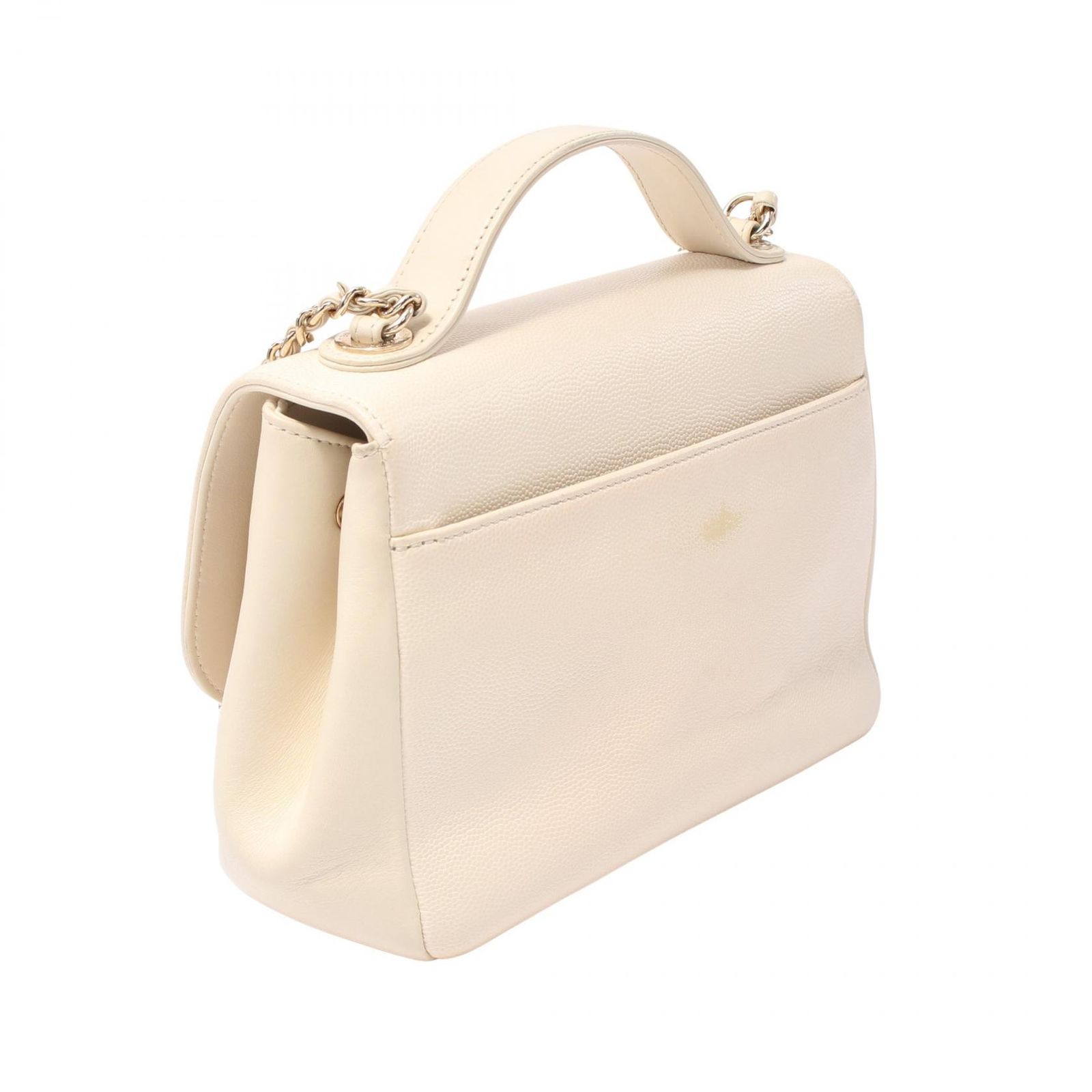 CHANEL シャネル ビジネスアフィニティ フラップバッグ ホワイト