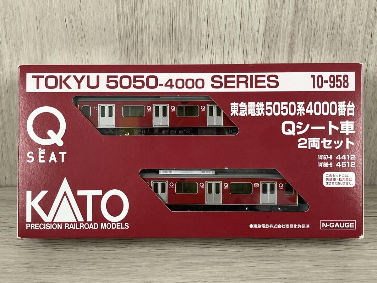 Nゲージ KATO 東急5050系4000番台 Qシート車 アンテナ増設仕様 KATO N