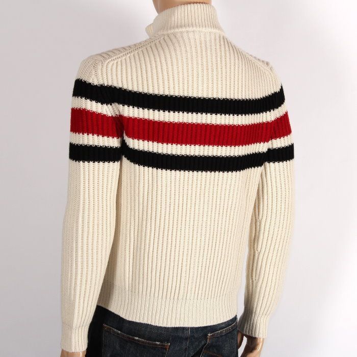 PRADA プラダ UMG123 10O9 F0009 カシミヤ カーディガン ホワイト 50  