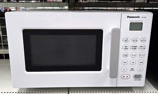 中古品】 パナソニック Panasonic オーブンレンジ エレック 16L 50/60Hz共用 横開き ターンテーブル NE-KA1-W 2020年製  ○YR-17600○ - メルカリ