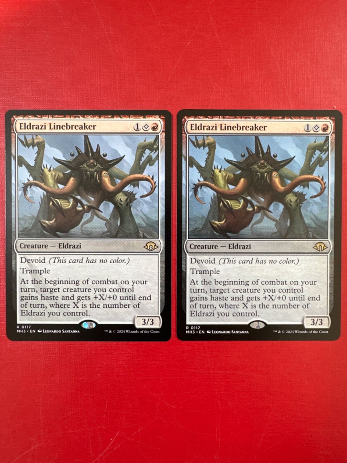 エルドラージ　セット　MH3 MTG エルドラージの戦線破り 2枚セット (MH3 EN) - メルカリ