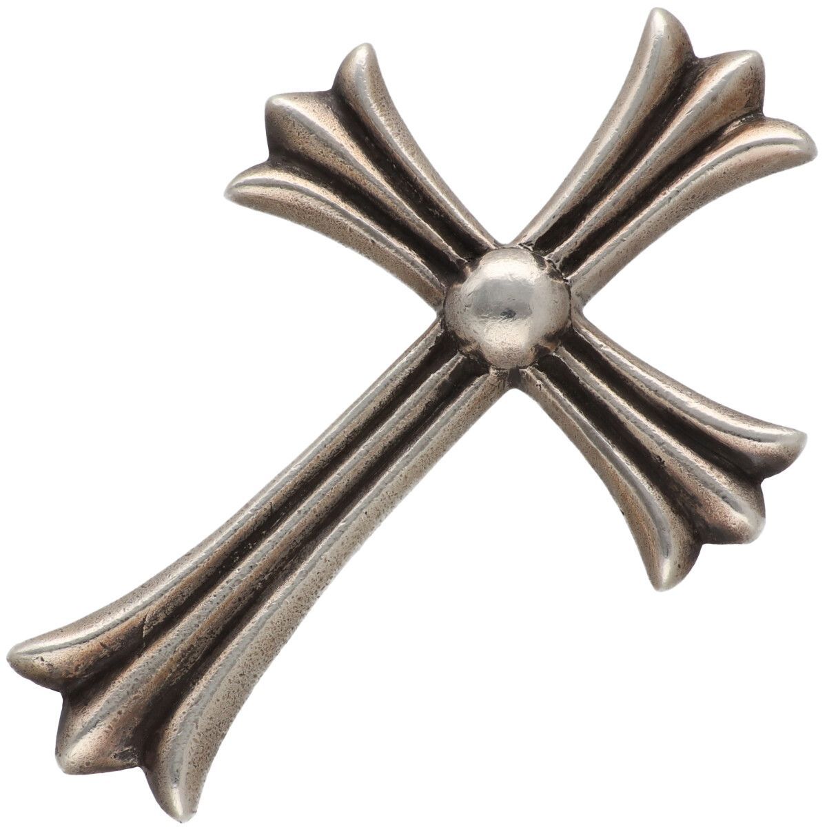 CHROME HEARTS クロムハーツ ラージCHクロス SV925 シルバー ネックレス ペンダント トップ チャーム 25031926 RS