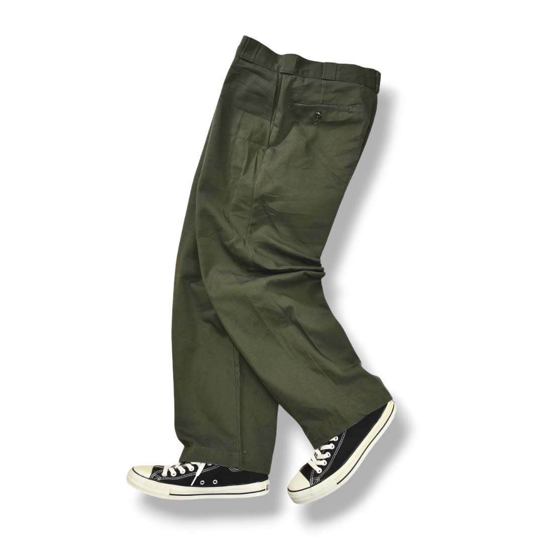 希少】 90s ヴィンテージ USA製 圧着タグ ディッキーズ Dickies
