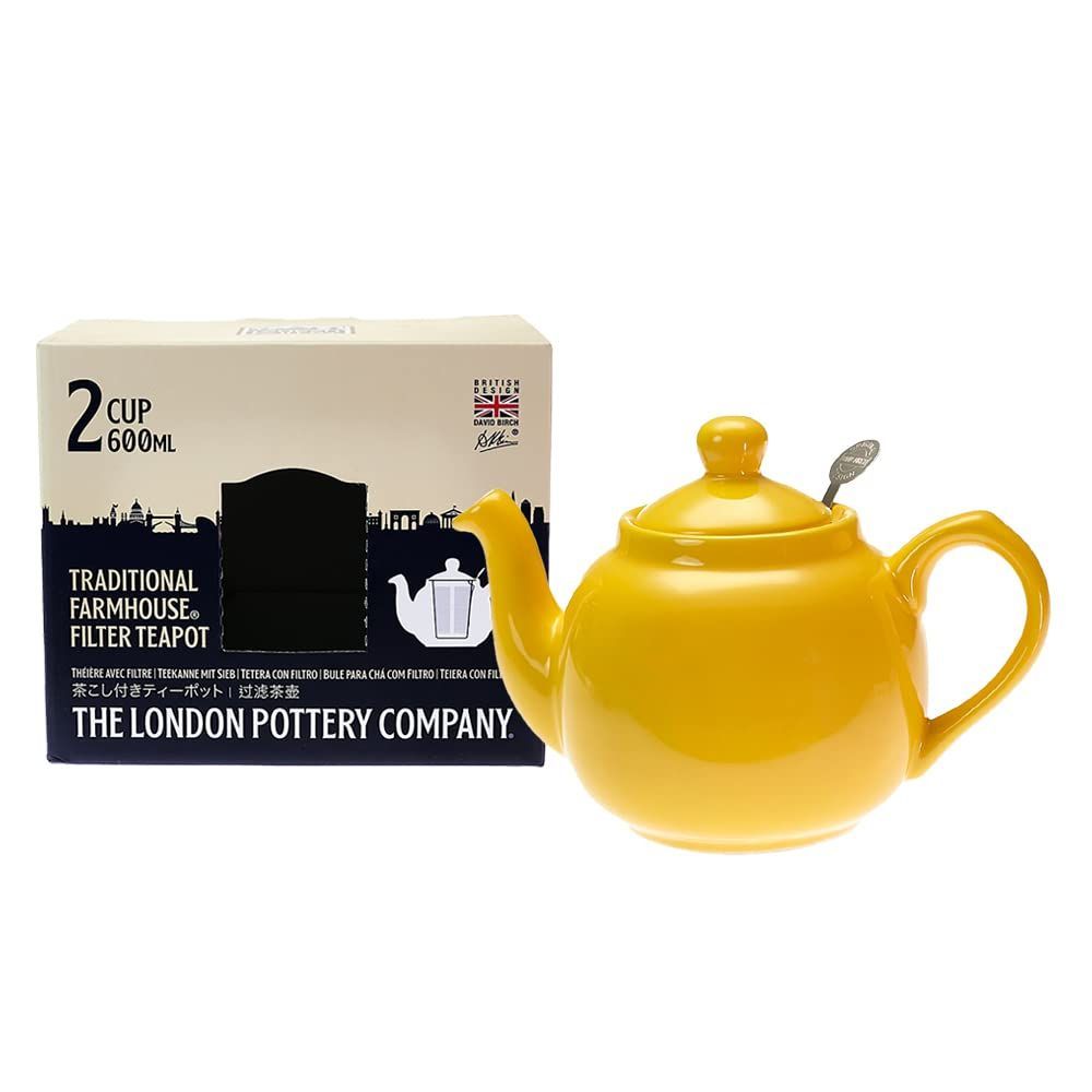Size 2cup_Color ニューイエロー LONDON POTTERY ロンドンポタリー ファームハウス ティーポット 2カップ用 ニューイエロー