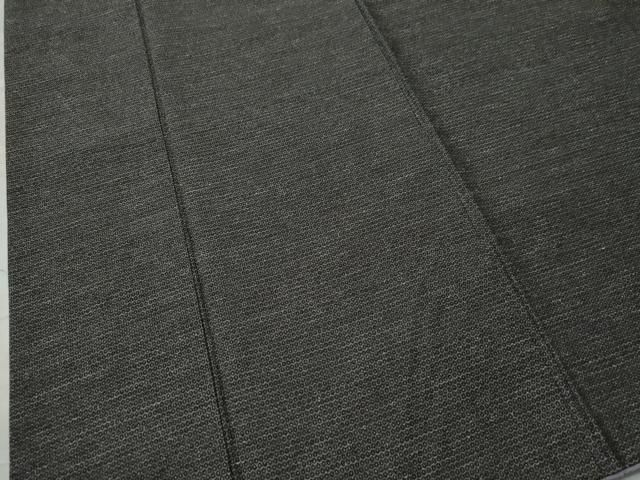 平和屋着物○上質なお召 100亀甲 正絹 逸品 CAAS7409yc