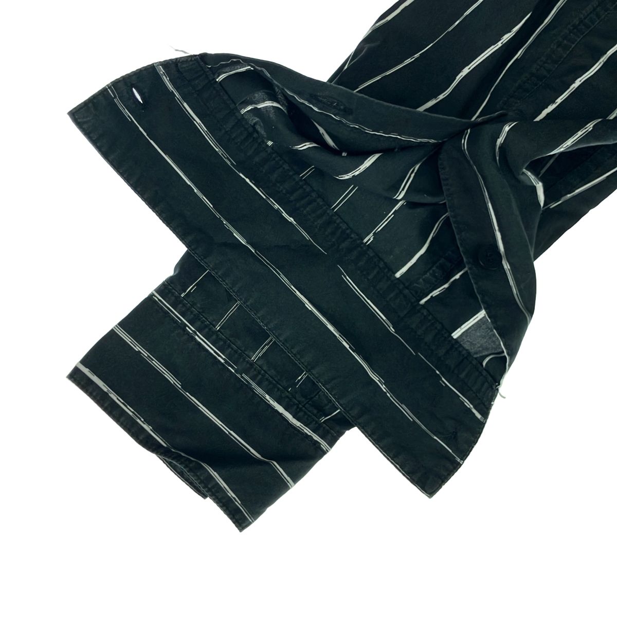 JULIUS ユリウス 19SS SEAMED SHIRT Stripe ストライプシームドシャツ 