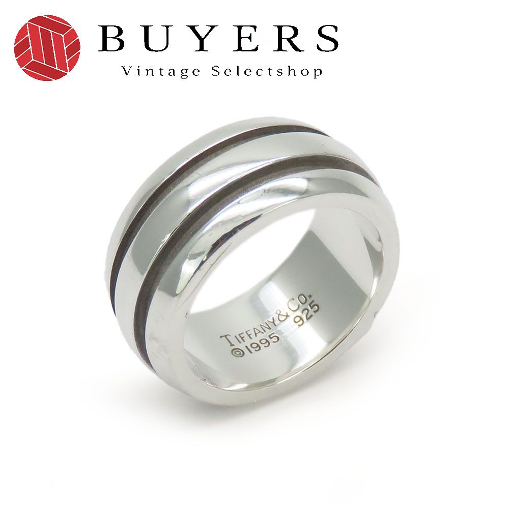 中古】 ティファニー リング・指輪 グルーブド シルバー925 約10.3g  