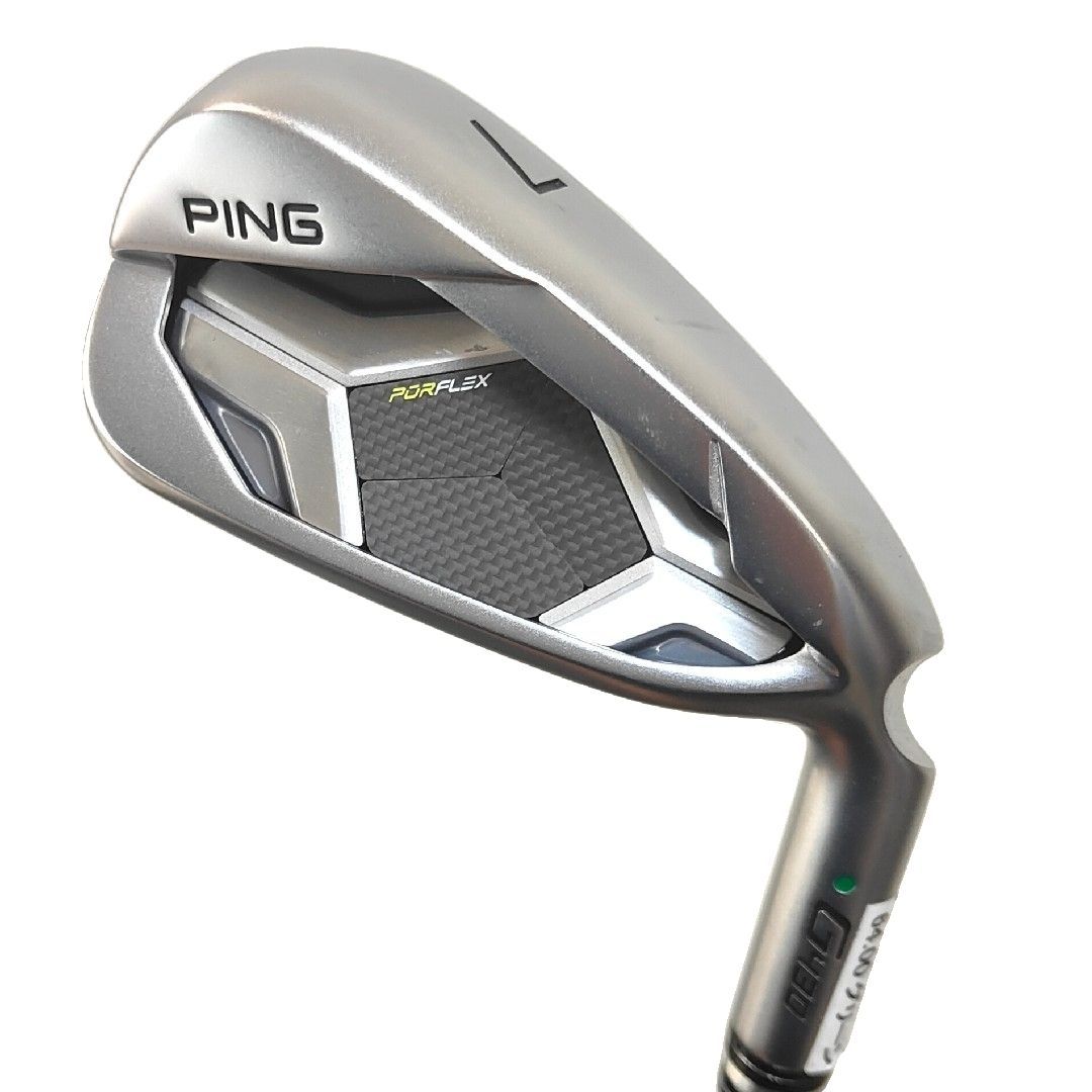 PING G430 7番アイアン 純正スチールS グリーン