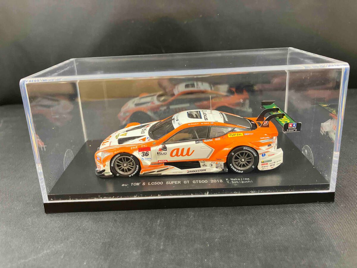 エブロGT他9台 EBBRO 1/43 au TOM'S LC500 SUPER GT GT500 2018 No.36 エブロ
