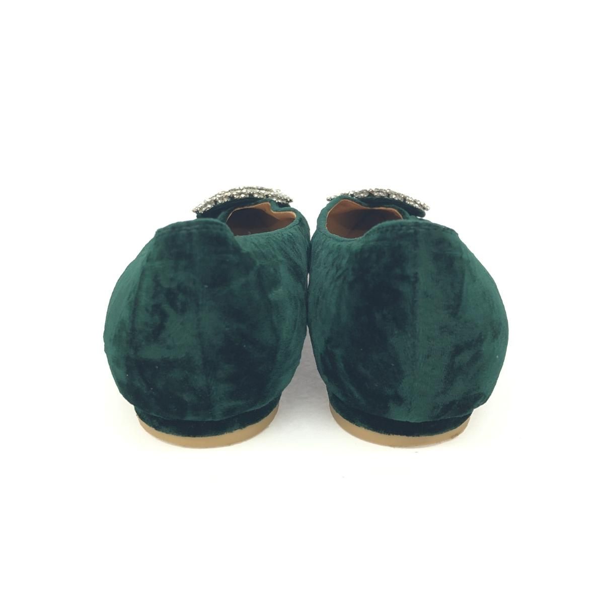 【PIPPICHIC】ピッピシック　ビジューローヒール　ベロア スクエア PIPPICHIC(ピッピシック)】 ANNAVJEWERLY20｜PARIGOT ONLINE