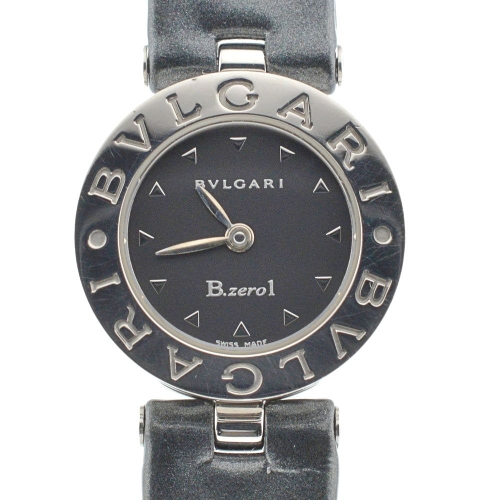 ブルガリ BVLGARI BZ22S B.zero1 SS /レザー クォーツ レディース良品内箱付き J#137082