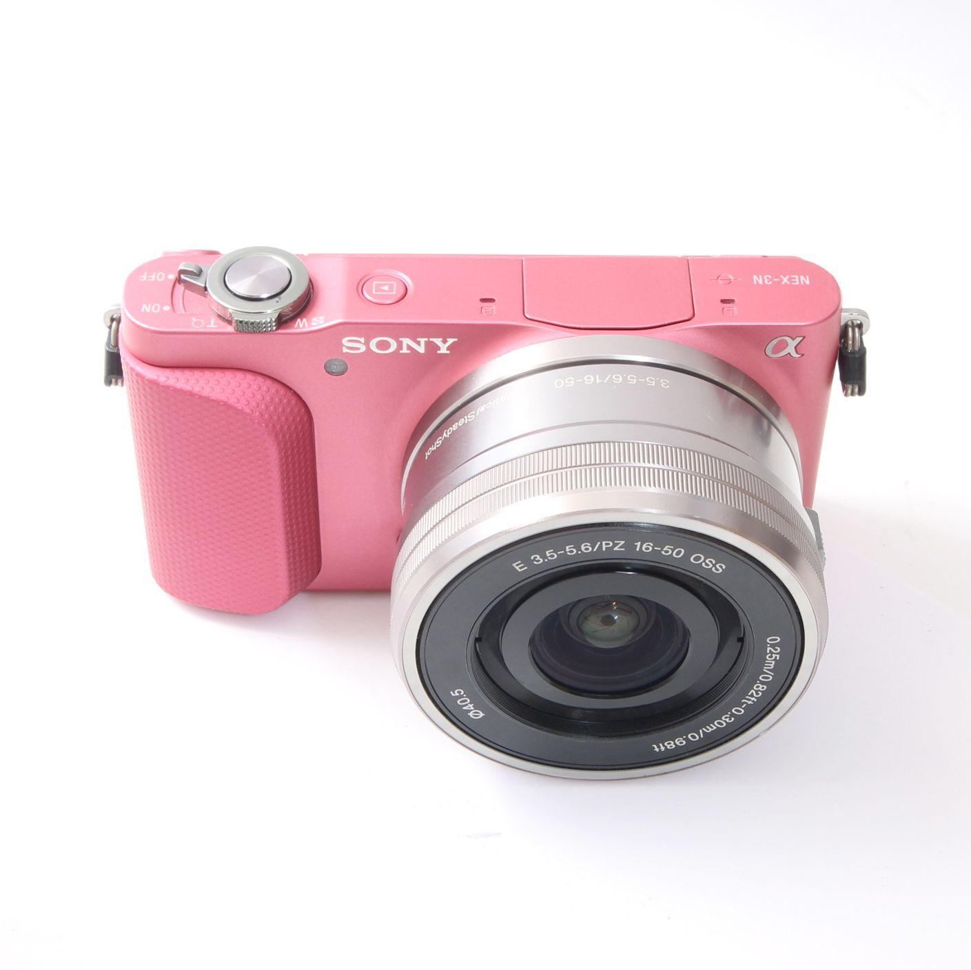 シャッター数1446回】 SONY ソニー α NEX-3N ピンク + E PZ 16 シャッター数1446回】 SONY ソニー α NEX-3N ピンク + E PZ 16