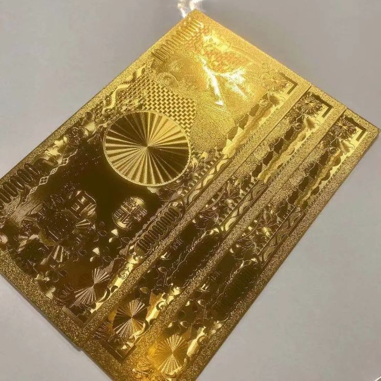 24Kゴールド札 10000000円 3枚セット 24Kゴールド札 10000000円 3枚セット