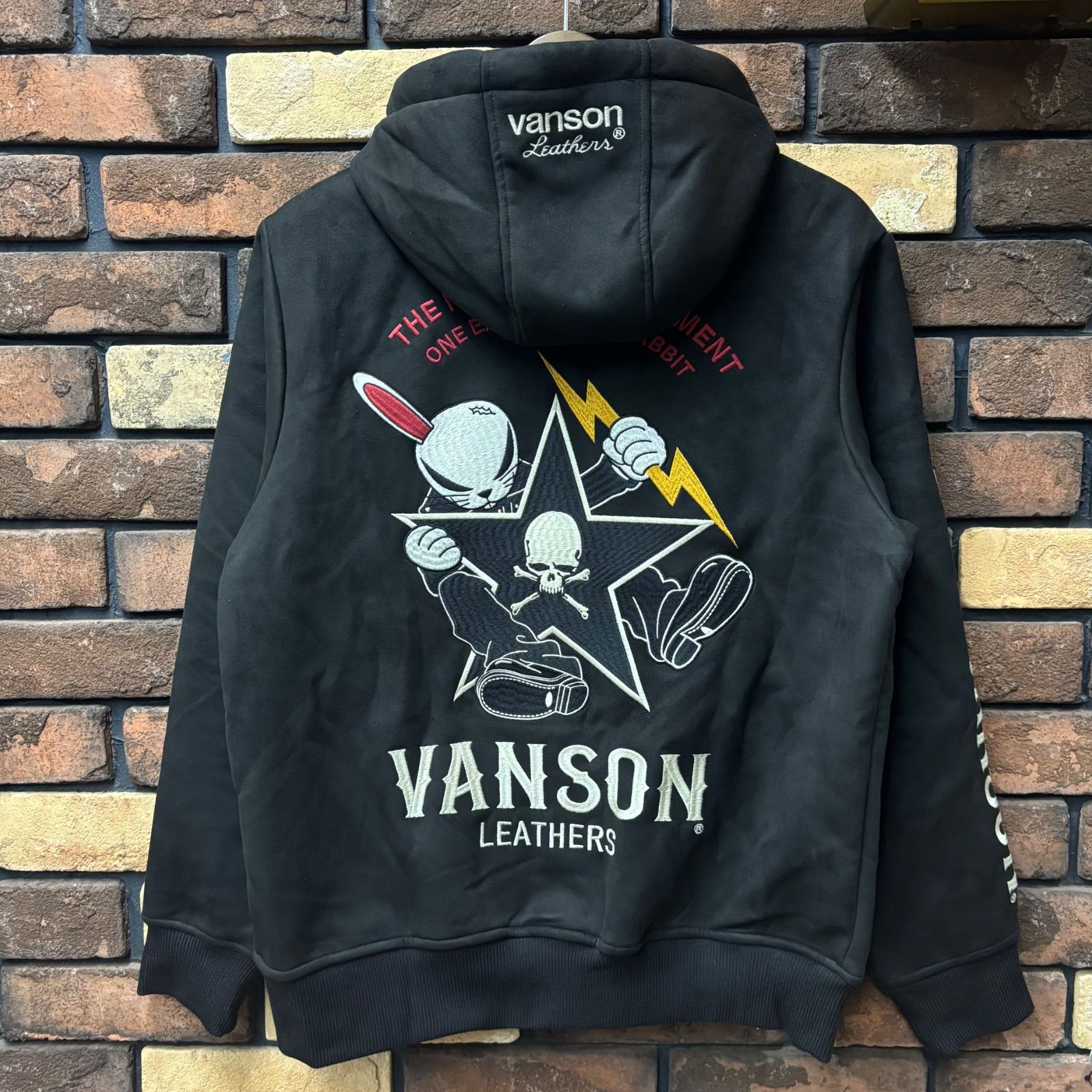 CROWS×WORST】裏ファー起毛ボンディングパーカー デスラビ クローズ 