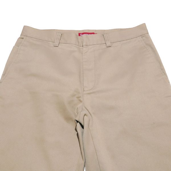SUPREME シュプリーム WORK PANT ワーク パンツ タン ボトムス